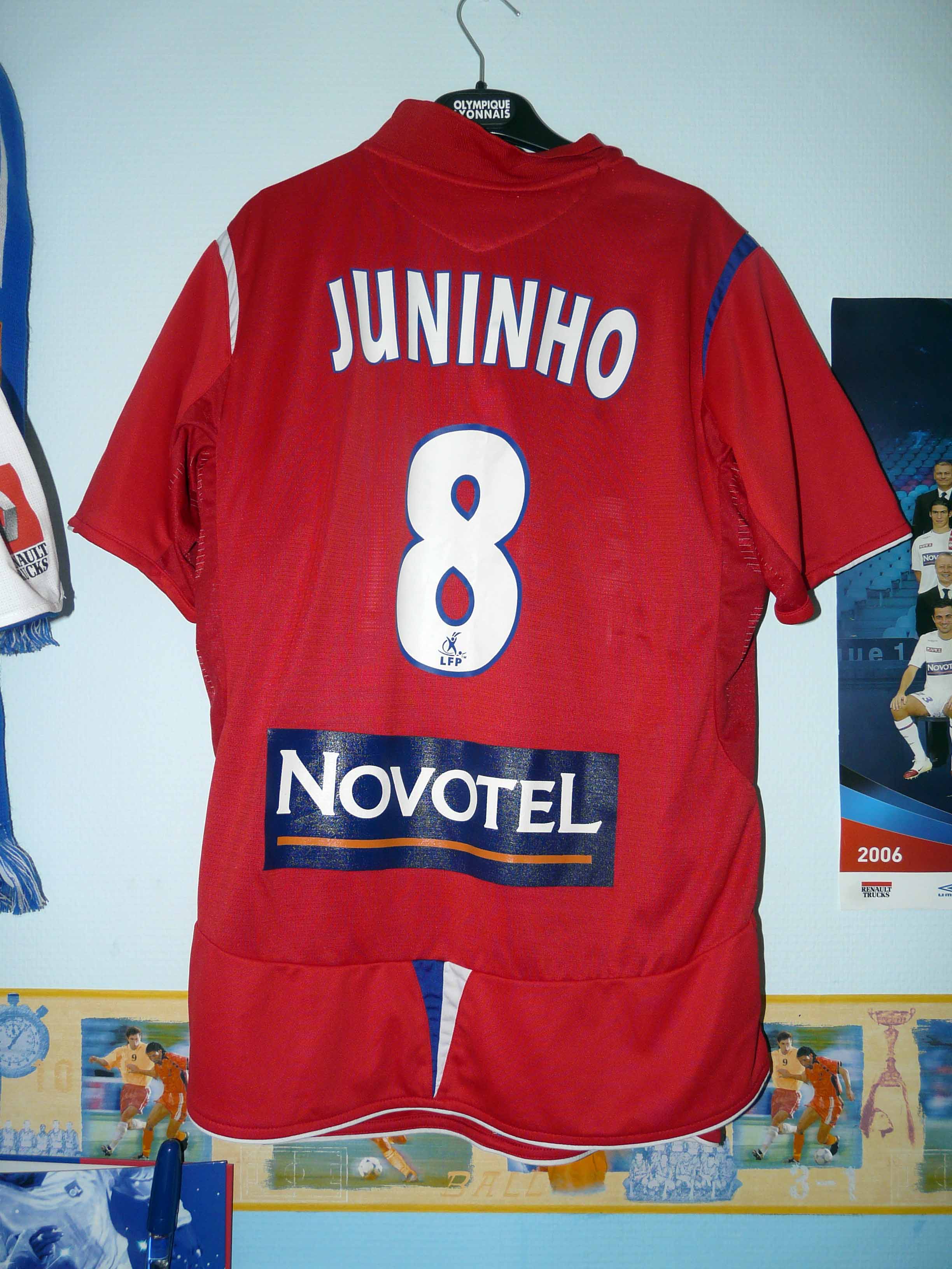 maillot juninho ext 2006 - 2007 dos